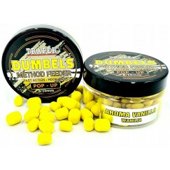 Бойлы Traper Boilies Dumbels Pop-up 8-10 мм/30 г Wanilia (Ваниль)